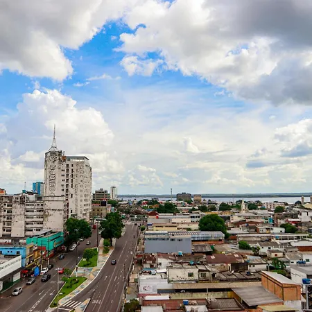 Apto No Centro De Manaus Com Vista Para O Rio Negro Exterior photo
